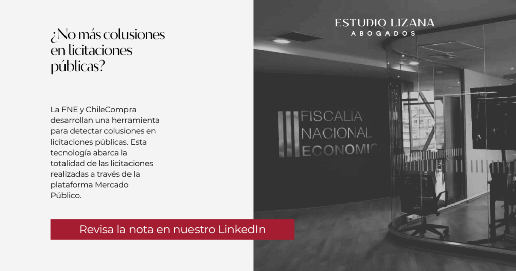 La Fiscalía Nacional Económica (FNE) y ChileCompra desarrollan herramienta para detectar colusiones en licitaciones públicas.