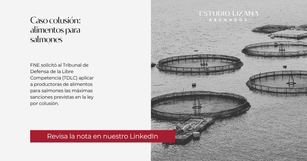 Caso colusión: alimentos para salmones